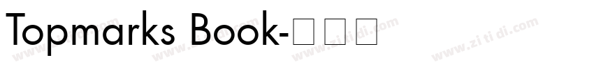 Topmarks Book字体转换